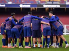 Zranená hviezda Barcelony bola zaznamenaná v zápase s Realom Madrid, aby prejavila podporu spoluhráčom Zranená hviezda Barcelony bola zaznamenaná v zápase s Realom Madrid, aby prejavila podporu spoluhráčom