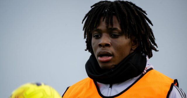 Patrick Dorgu z Manchestru United