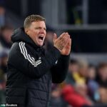 Eddie Howe zareagoval na návrhy, ktoré jeho strana v Newcastle prežila „nápor“ v Burnley