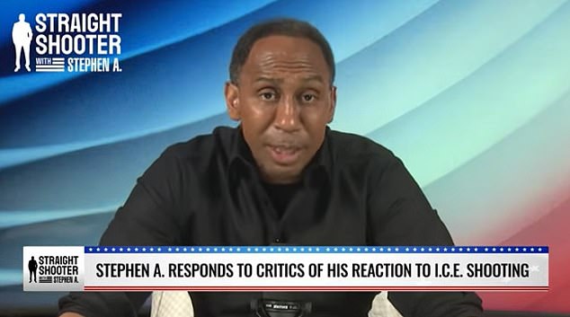 Zúrivý Stephen A. Smith cúvne po tom, čo povedal, že Stephen A. Smith tento týždeň objasnil svoje komentáre o smrti Rennee Goodovej