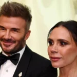 David Beckham a Victoria Beckham počas večere v Highgrove House 7. februára 2025