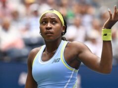 „Buďte úctiví“: Coco Gauff zastavuje komentár davu, keď podporuje americkú rivalku na Australian Open TENNIS AUSTRALIAN OPEN, Coco Gauffová z USA oslavuje zápas 2. kola žien proti Olge Danilovic zo Sebia 4. dňa tenisového turnaja Australian Open 2026 v Melbourne Parku v Melbourne, v stredu 21. januára 2026. MELBOURNE VICTORIA AUSTRÁLIA NIE JE ARCHIVOVANÁ PUBLICATIONxNOTxINxAUSxNZLxPNGxFIJxVANxSOLxTGA Copyright: xJOELxCARRETTx 20260121123514501748