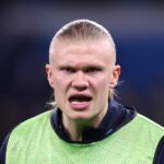 Erling Haaland sa pred zápasom Manchestru City rozcvičuje s ústami dokorán