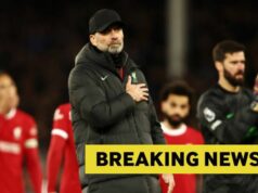 Agent Jurgen Klopp robí manažérsky návrat Jurgen Klopp, manažér Liverpoolu, prejavuje uznanie fanúšikom po svojom poslednom zápase ako manažér Liverpoolu po zápase Premier League...