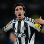 Sandro Tonali z Newcastlu United