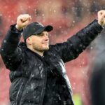 Hellberg si vybudoval rýchly vzťah s hráčmi vrátane Boro's Hayden Hackney (Action Images)