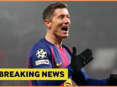 Aktuálne informácie o budúcnosti útočníka Barcelony Robert Lewandowski v akcii za Barcelonu