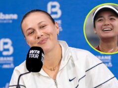 Alex Eala a jej fanúšikovia poslali správu od Amandy Anisimovej Alex Eala a jej fanúšikovia poslali správu od Amandy Anisimovej