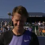 Sebastian Korda po nešťastnom prešľape reportéra nedokázal skryť smiech