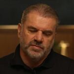 Ange Postecoglou speaking on a podcast