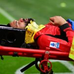 Ruben Loftus-Cheek bol prevezený do nemocnice s hrozným zranením hlavy počas nedeľňajšieho súboja AC Miláno s Parmou.