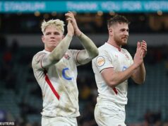 Anglicko 48-7 Wales HODNOTENIE HRÁČOV: Kto ‚úplne dominoval‘, keďže ŠTYRI muži dosiahli skóre 8,5? Kto sa spamätal z „frustrujúceho“ momentu? A ktorý návštevník nepreukázal „absolútne nič“ zo svojho potenciálu? Anglicko porazilo Wales na ihrisku Twickenhamu 48:7 a po jednom zápase sa dostalo na čelo tabuľky Six Nations