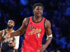 Anthony Edwards vyhral NBA All-Star MVP, keď Team Stars porazil Team Stripes Anthony Edwards vyhral NBA All-Star MVP, keď Team Stars porazil Team Stripes