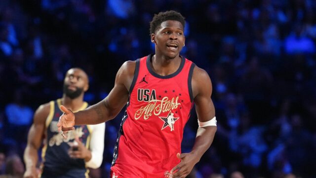 Anthony Edwards vyhral NBA All-Star MVP, keď Team Stars porazil Team Stripes
