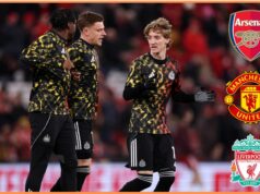 Anthony Gordon bagatelizuje klebety o prestupoch Anthony Gordon oslavuje gól Newcastlu proti Tottenhamu