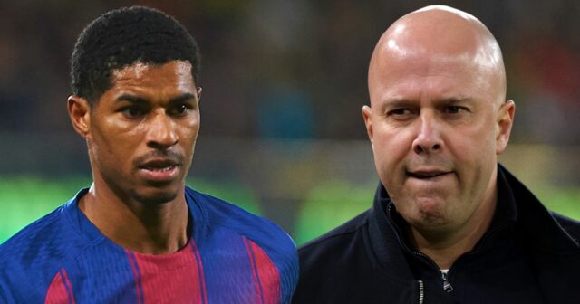 Arne Slot uviedol dva dôvody, prečo sa Man Utd môže Marcus Rashford