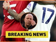 Arne Slot z Liverpoolu o zmluve s Ibrahimou Konate Ibrahima Konate v akcii za Liverpool