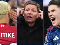 Arsenal a Ekitike prijímajú tlak, zatiaľ čo Carrick testuje absurdný postoj Keana a Nevilla Arsenal a Ekitike prijímajú tlak, zatiaľ čo Carrick testuje absurdný postoj Keana a Nevilla