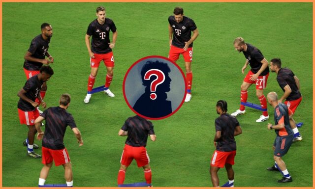 Leon Goretzka sa rozcvičuje v Bayerne Mníchov