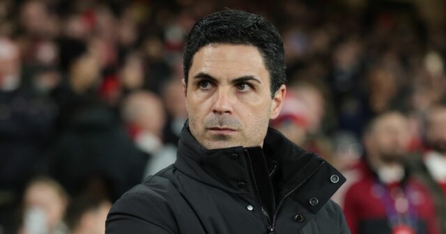 Tréner Arsenalu Mikel Arteta