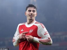 Arsenal prežil napätý a zle naladený boj o vyčerpanie proti Chelsea, aby sa dostal do finále pohára Carabao Cup – je to ďalší krok vpred v ich väčšom úsilí o prvý titul v Premier League po 22 rokoch, píše OLIVER HOLT Kai Havertz strelil jediný gól v druhom zápase semifinále Carabao Cupu, ktorý vyhral Arsenal