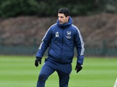 Arsenal vyjadril obavy o nové zranenia v súboji so Sunderlandom, keďže hviezda vynechala tréning Mikel Arteta