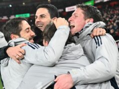 Arsenal „korunoval“ víťazov Premier League titulom v dojímavej vzdialenosti pre tím Mikela Artetu Personál Arsenalu