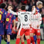 Barcelona bola ohromená Gironou 2:1 a nechala Real Madrid na čele La Ligy