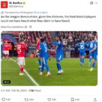 Benfica spochybnila, či hviezdy Madridu v utorok počuli údajné rasistické zneužívanie