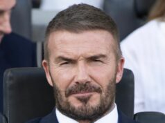 „Bol som taký nervózny zo stretnutia s Davidom Beckhamom – rýchlo mi ukázal svoju pravú tvár.“ Majiteľ Inter Miami CF David Beckham je na snímke pred zápasom proti Vancouver Whitecaps FC na Chase Stadium 6. decembra 2025.
