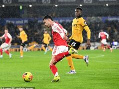 Bottlers Arsenal by po chybe pri predčasnom vyplatení mohol stáť Paddy Power viac ako 1 milión libier Arsenal sa musel uspokojiť s neuspokojivou remízou 1:1 proti zostupujúcemu tímu Wolves