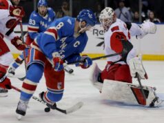 Brandon Bussi z Hurricanes podáva Rangers ďalší domáci blank NHL: Carolina Hurricanes v New York Rangers