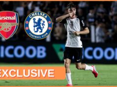 Breno Bidon prestupový cieľ pre Arsenal a Chelsea Breno Bidon v akcii pre Corinthians