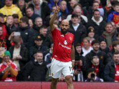 Bryan Mbeumo urobil prekvapivé odhalenie Man United po góle Tottenhamu – „nevyšlo to“ Bryan Mbeumo oslavuje svoj prvý gól počas zápasu Premier League medzi Manchestrom United a Tottenhamom Hotspur na Old Trafford.