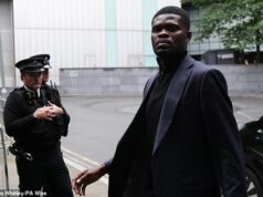 Bývalá hviezda Arsenalu Thomas Partey obvinený z dvoch nových prípadov znásilnenia Thomas Partey je zobrazený pri príchode na Southwark Crown Court v septembri minulého roka