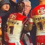 Hastings konfrontoval člena davu, ktorý neskôr po incidente opustil štadión