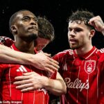 Callum Hudson-Odoi prenesie nervozitu do Nottinghamského lesa, keď Vitor Pereira začne kričať – a traja hráči tímu, ktorí mu nepreukázali žiadnu láskavosť v nepresvedčivú noc proti Fenerbahce: TOM COLLOMOSSE