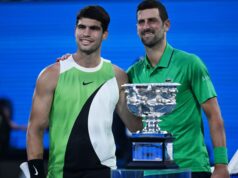 Carlos Alcaraz a Novak Djokovič podávajú konečné čísla sledovanosti Australian Open Carlos Alcaraz a Novak Djokovič podávajú konečné čísla sledovanosti Australian Open
