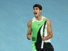 Carlos Alcaraz prezrádza tri zápasy, ktoré ho v kariére najviac frustrovali Foto od IZHAR KHAN / AFP cez Getty Images