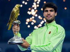 Carlos Alcaraz sa nemohol prestať smiať nad bizarnou požiadavkou tenisového fanúšika na Qatar Open Foto od Noushad Thekkayil Foto cez Getty Images