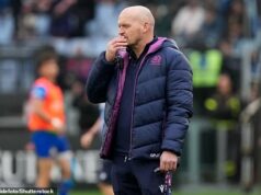 ‚Chcem zostať ďalej’… Gregor Townsend zostáva vzdorovitý, keďže na neho rastie tlak, aby skončil po skľučujúcej porážke Škótska v Ríme šiestich národov. Gregor Townsend odmietol špekulovať o svojej budúcnosti po porážke v Ríme