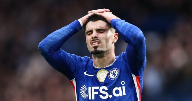 Pedro Neto z Chelsea počas zápasu Premier League medzi Chelsea a Burnley na Stamford Bridge 21. februára 2026 v Londýne, Spojené kráľovstvo