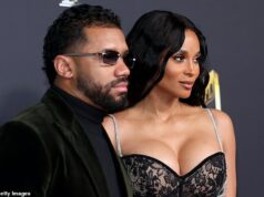 Ciara, Olivia Culpo a Marissa Ayers ohromujú na NFL Honors, keď sa WAGs pripájajú k futbalovým hviezdam na okázalom ceremoniáli Ciara, manželka Russella Wilsona, bola medzi WAGs, ktorí sa zúčastnili na štvrtkovom odovzdávaní cien NFL