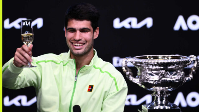 Čo povedal Carlos Alcaraz na svojej tlačovej konferencii Australian Open
