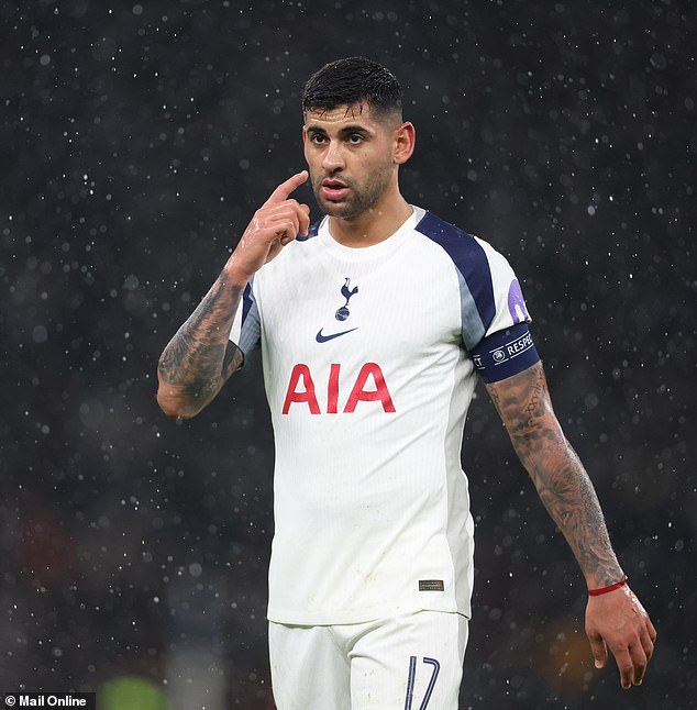 Cristian Romero kritizuje „hanebnú“ náborovú stratégiu Tottenhamu – a tvrdí, Logo MailOnline