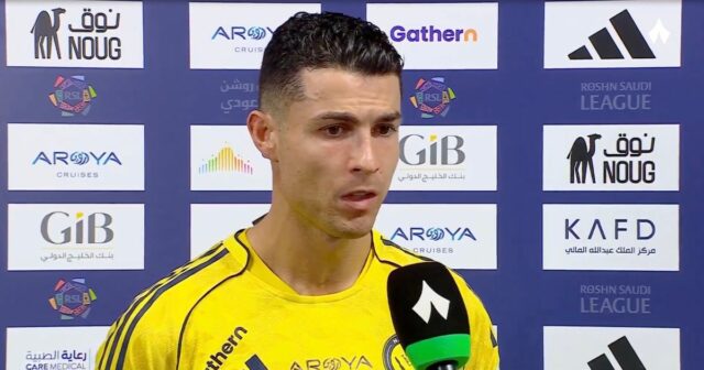 Cristiano Ronaldo prerušil ticho po útoku Saudskej Arábie vyhlásením o Cristiano Ronaldo hovorí