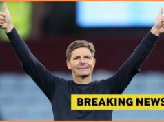 Crystal Palace a Everton sa dozvedeli požadovanú cenu za hviezdu Genku Zakariu El Ouahdiho Zakaria el Ouahdi z KRC Genk a Arber Hodža z GNK Dinamo v akcii počas zápasu play-off Európskej ligy UEFA 2025/2026 medzi...