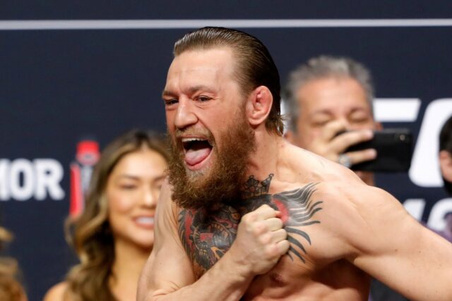 Conor McGregor pred svojim najnovším zápasom v UFC v roku 2021 (Getty Images)
