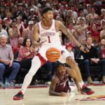 Basketbal NCAA: Texas A&M v Arkansase