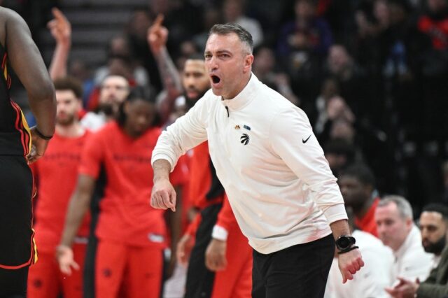 Darko Rajakovič z Raptors bude trénovať svetový tím na Zápase NBA: Atlanta Hawks v Toronte Raptors